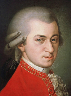 Mozart. Peinture posthume, 1819